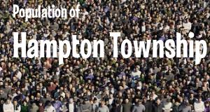 Population of Hampton Township, PA