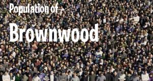 Population of Brownwood, TX