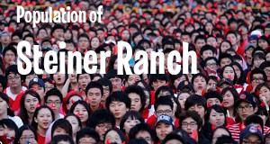 Population of Steiner Ranch, TX