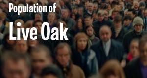 Population of Live Oak, TX