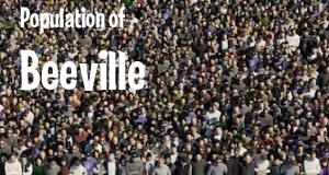 Population of Beeville, TX