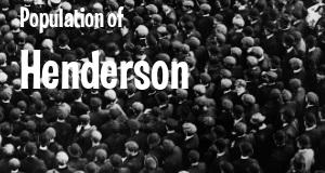 Population of Henderson, TX