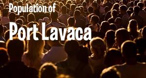 Population of Port Lavaca, TX