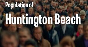 Population of Huntington Beach, CA