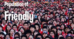 Population of Friendly, MD