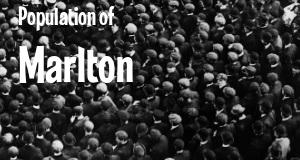 Population of Marlton, MD