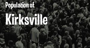 Population of Kirksville, MO