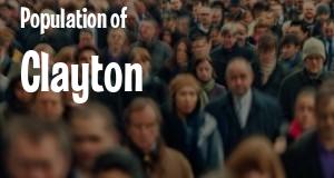 Population of Clayton, MO