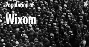 Population of Wixom, MI