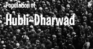 Population of Hubli–Dharwad