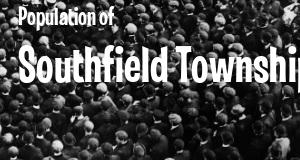 Population of Southfield Township, MI