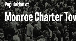 Population of Monroe Charter Township, MI