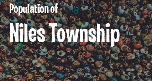 Population of Niles Township, MI