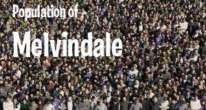 Population of Melvindale, MI