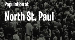 Population of North St. Paul, MN