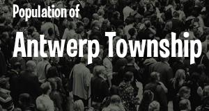 Population of Antwerp Township, MI