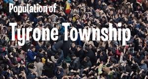 Population of Tyrone Township, MI