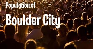 Population of Boulder City, NV