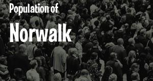 Population of Norwalk, OH
