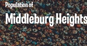 Population of Middleburg Heights, OH