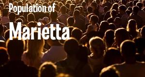 Population of Marietta, OH