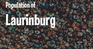 Population of Laurinburg, NC