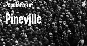 Population of Pineville, NC