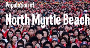 Population of North Myrtle Beach, SC