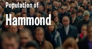 Population of Hammond, LA