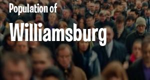 Population of Williamsburg, VA