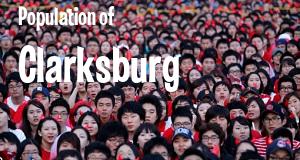 Population of Clarksburg, WV