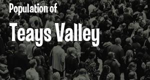 Population of Teays Valley, WV