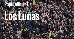 Population of Los Lunas, NM