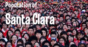 Population of Santa Clara, CA