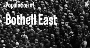 Population of Bothell East, WA
