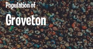 Population of Groveton, VA