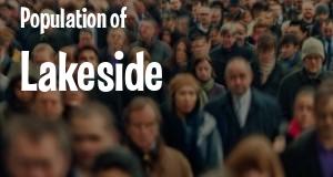 Population of Lakeside, VA
