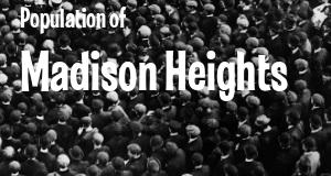 Population of Madison Heights, Virginia as of June 2024. How many ...