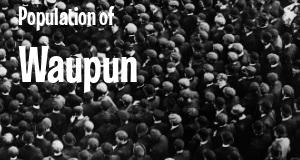 Population of Waupun, WI