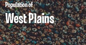 Population of West Plains, MO