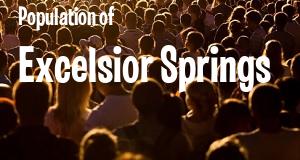 Population of Excelsior Springs, MO