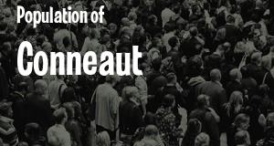 Population of Conneaut, OH