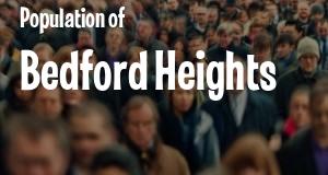 Population of Bedford Heights, OH