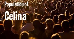Population of Celina, OH
