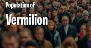 Population of Vermilion, OH