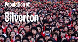 Population of Silverton, OR
