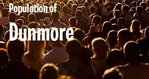 Population of Dunmore, PA