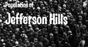 Population of Jefferson Hills, PA
