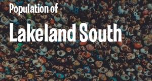 Population of Lakeland South, WA