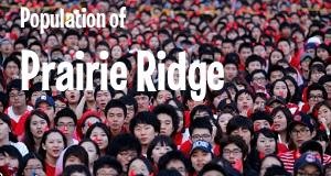 Population of Prairie Ridge, WA